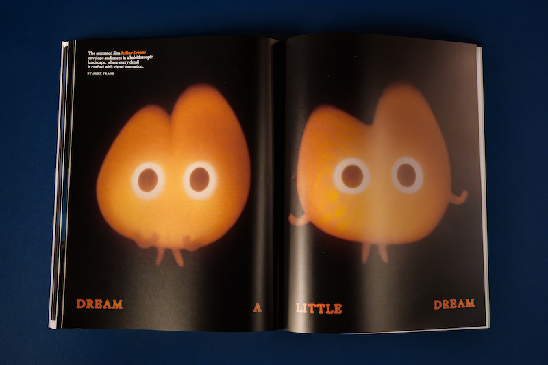 Spread from Tudum Magazine - In Your Dreams Feature