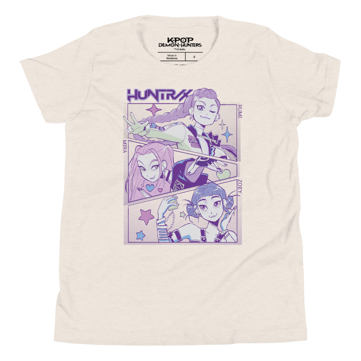 Kids HUNTR/X T-shirt from ‘KPop Demon Hunters’