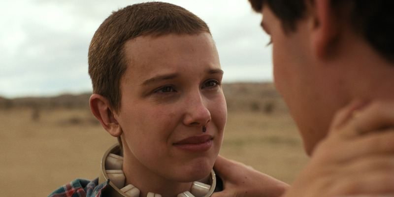 Brown as Eleven in Stranger Things Season 4, Volume 2. e 2 - See Over 100 Photos From ‘Stranger Things’ Season 4 Volume 2