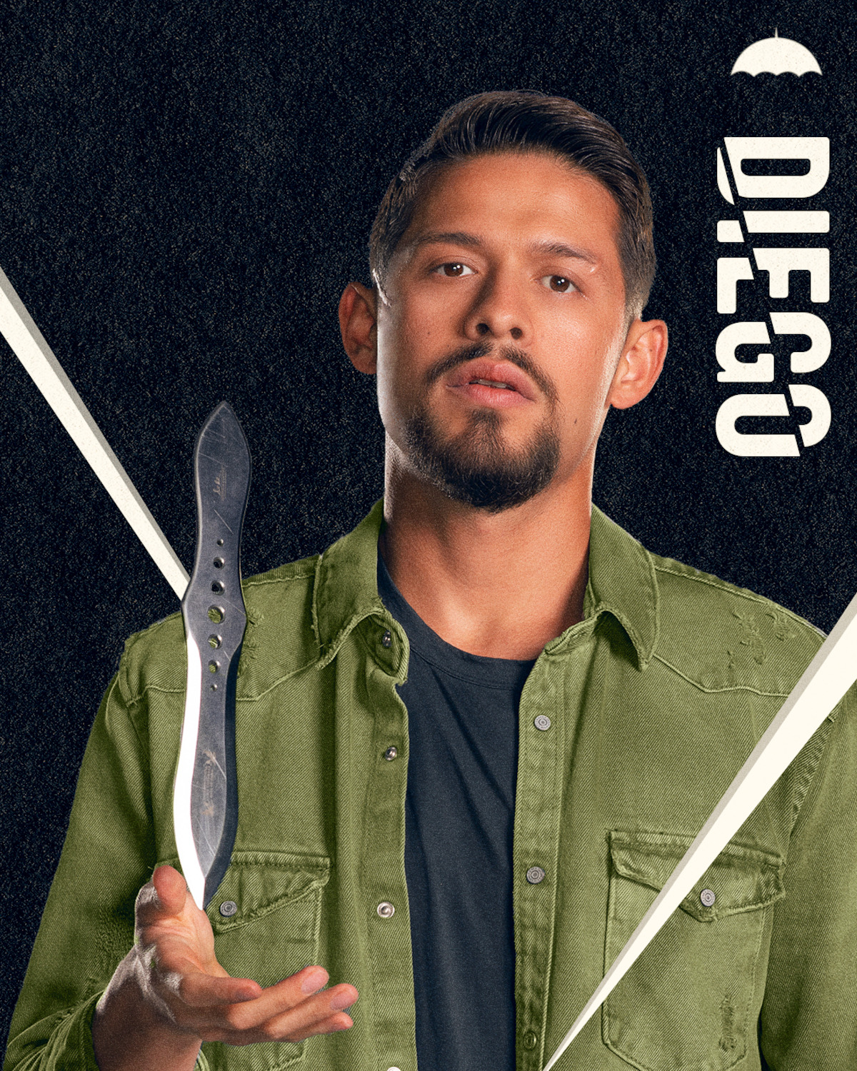 Diego - Umbrella Academy - The Umbrella Academy and the Sparrow Academy Face Off in New Season 3 Posters