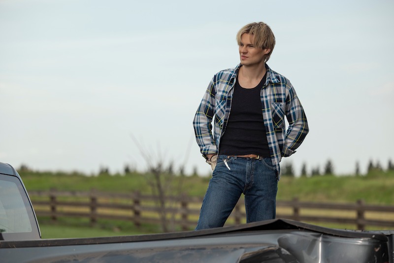 LaLonde as Cole in a ranch environment in 'My Life with the Walter Boys' Season 2