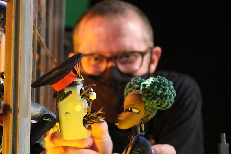 17 Peek behind the scenes at the filming of ‘Wendell & Wild.’