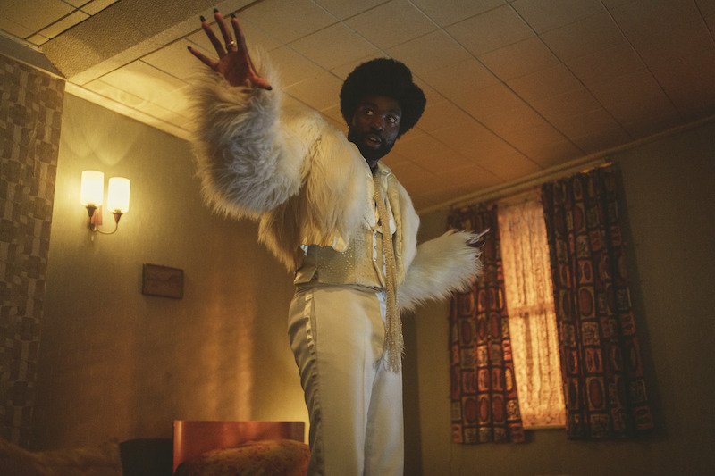 A man standing in a room