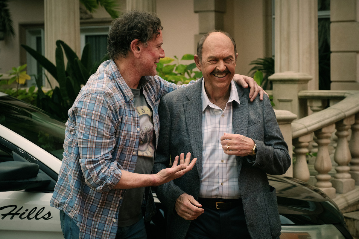 Judge Reinhold as Billy Rosewood and John Ashton as Chief John Taggart pal around in ‘Beverly Hills Cop: Axel F.’