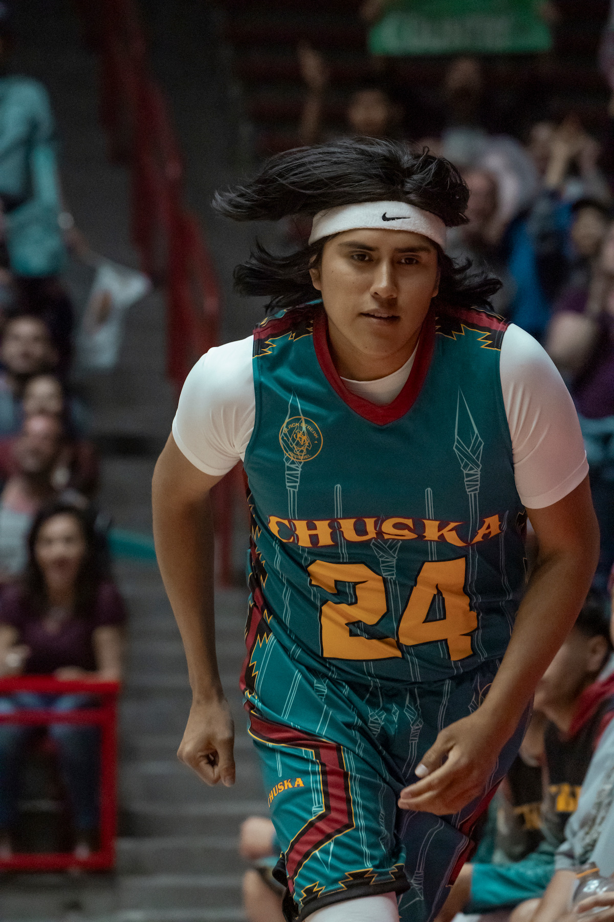 Hunter Redhorse Arthur as Kobe Nez in ‘Rez Ball.’