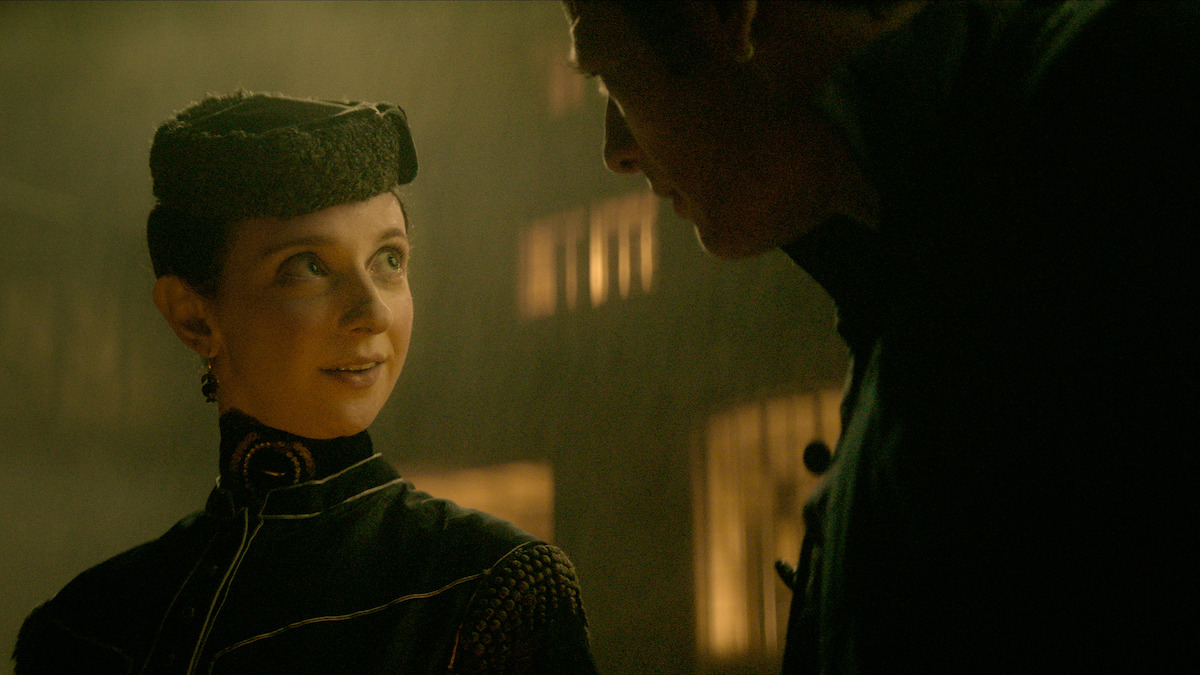 Emily Fairn as Anne Plunket in ‘House of Guinness’ Season 1.