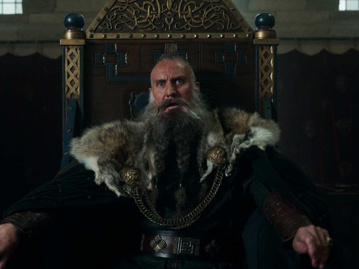 Soren Pilmark as King Sweyn Forkbeard in 'Vikings: Valhalla'
