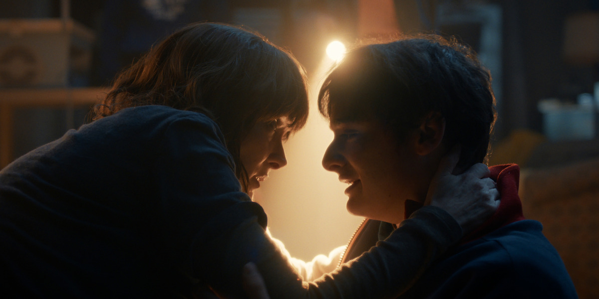 Winona Ryder as Joyce Byers and Noah Schnapp as Will Byers in ‘Stranger Things’ Season 5.