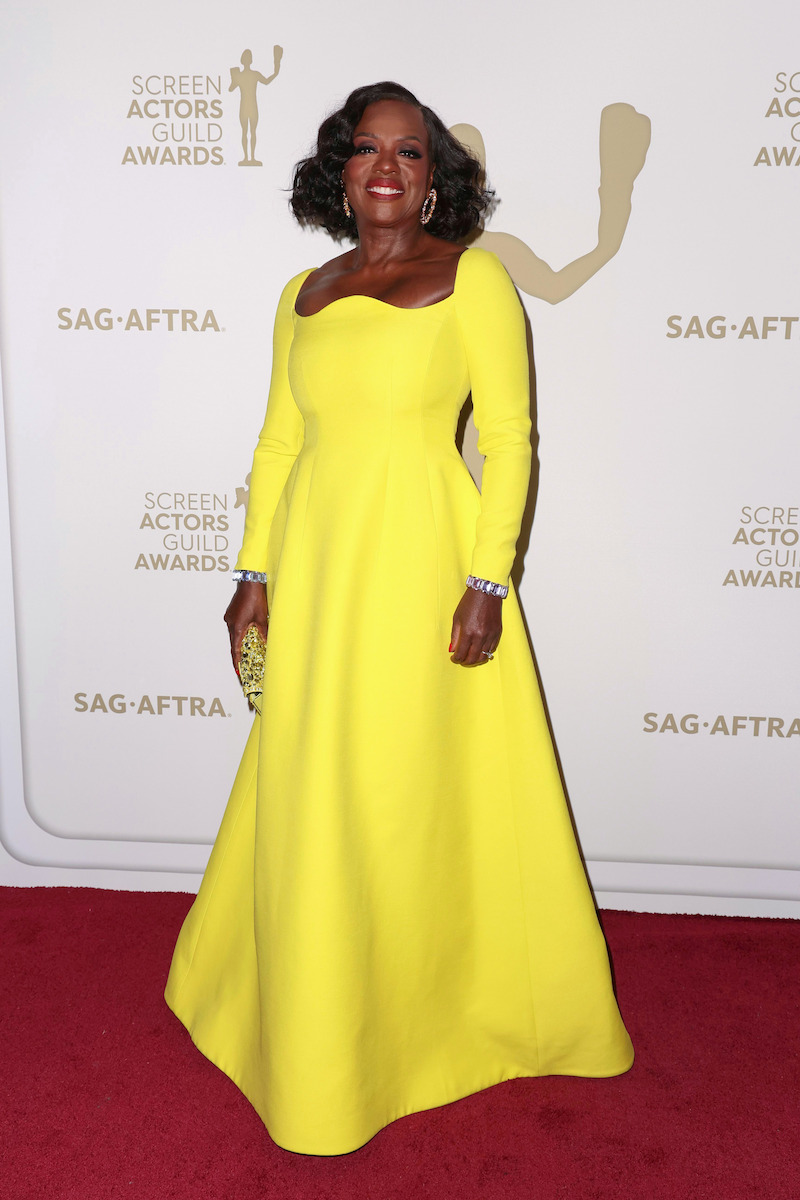 Viola Davis at the 2023 Screen Actors Guild Awards in Los Angeles.