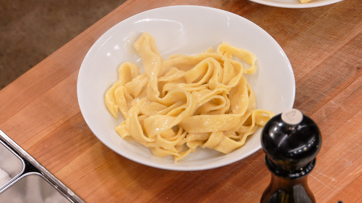 David Chang’s Fettuccine Alfredo