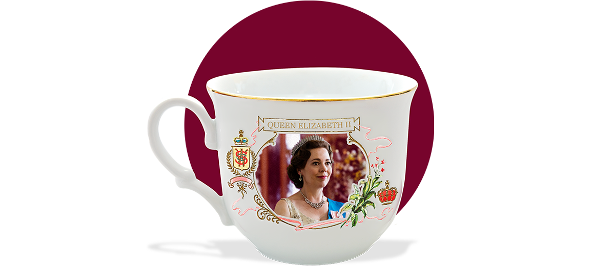 official mug of the Queen's Silver Jubilee