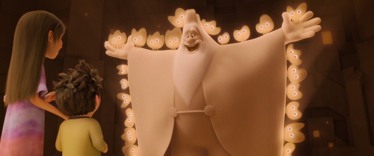 Stevie, Elliot, and the Sandman in 'In Your Dreams'