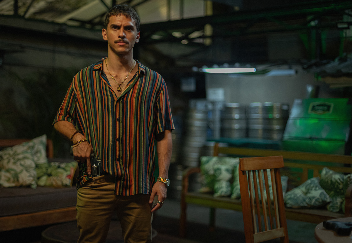 Ruan Aguiar em cena pela série “Donos do Jogo”