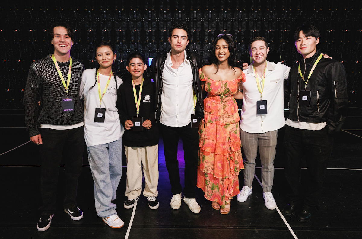 FULL VIDEO of Corey and India at Netflix TUDUM ❤️🖤 in Brazil