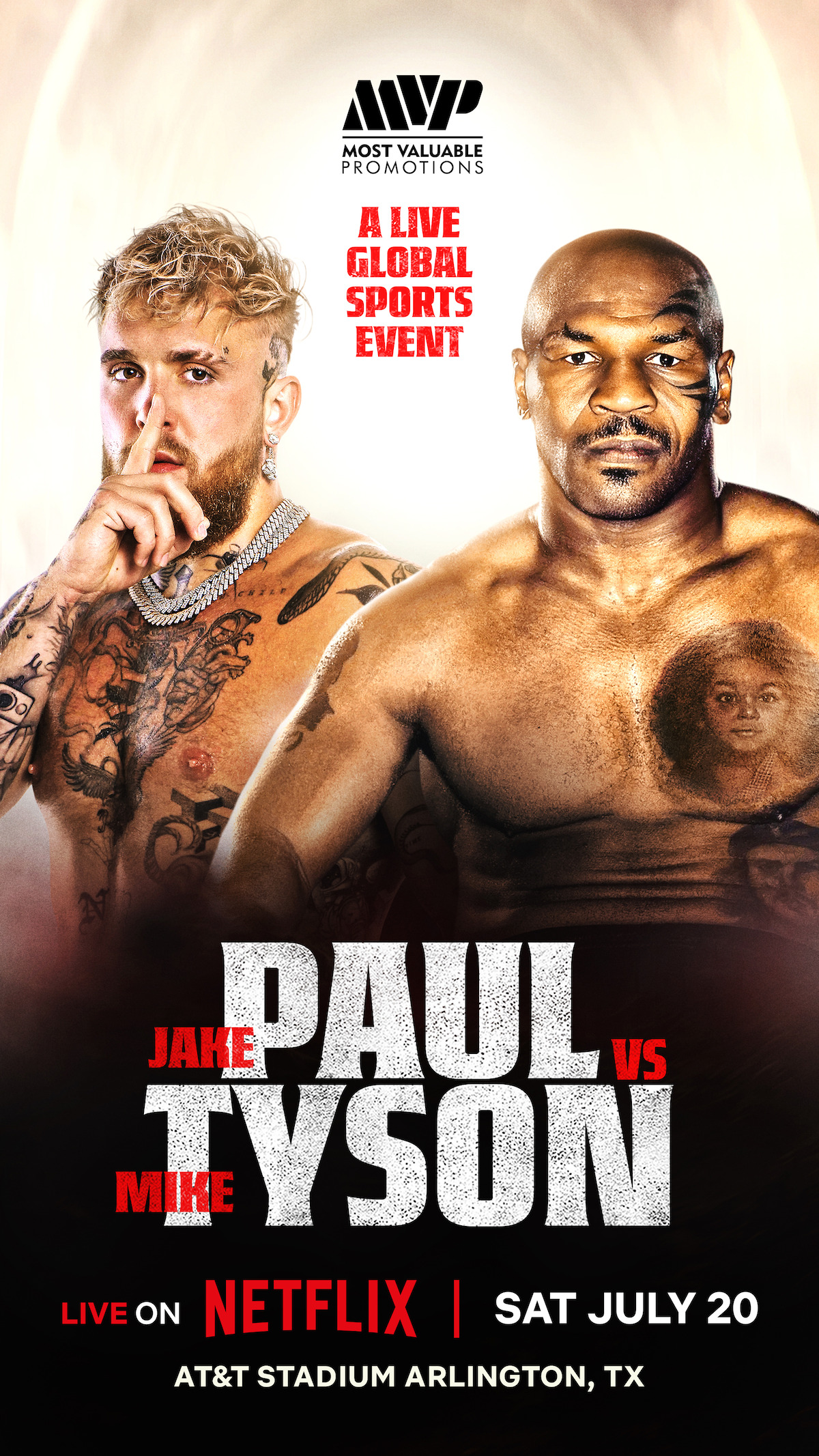 Jake Paul vs. Mike Tyson live on Netflix