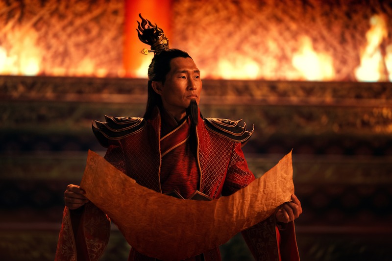 Daniel Dae Kim as Ozai in Season 1 of 'Avatar: The Last Airbender'
