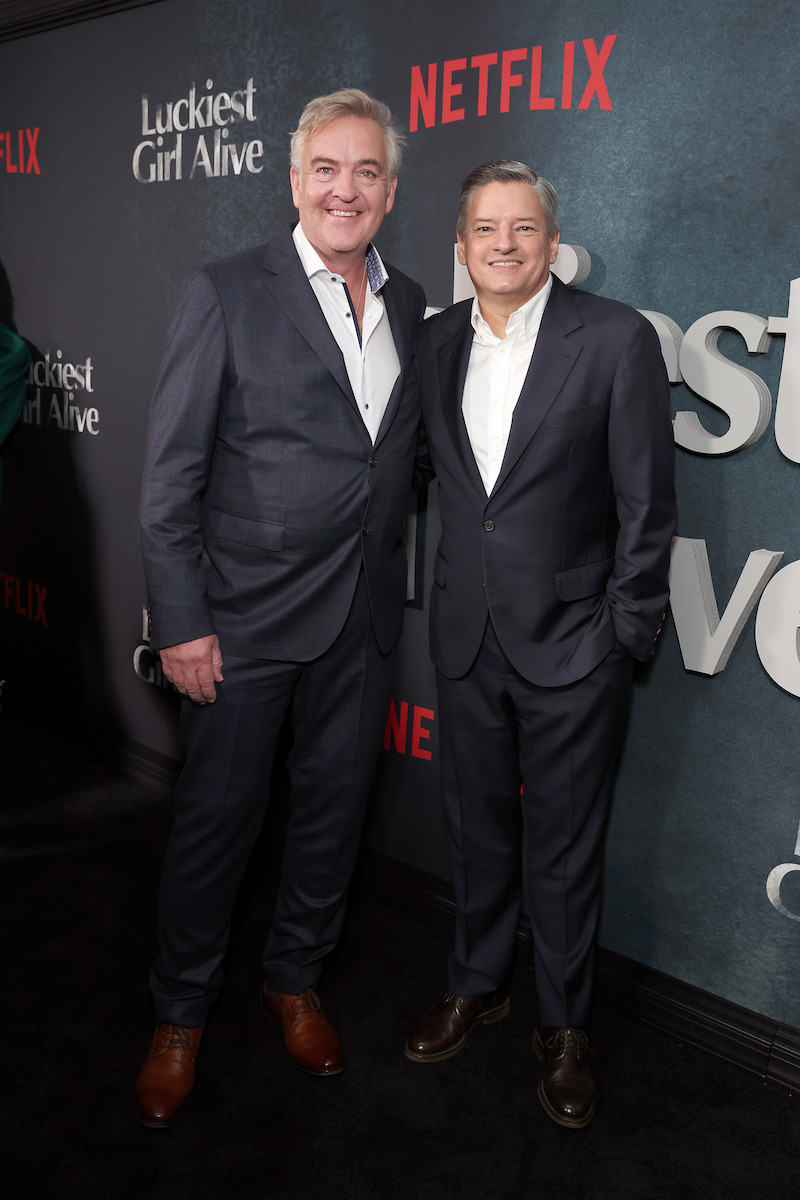 Mike Barker and Ted Sarandos
