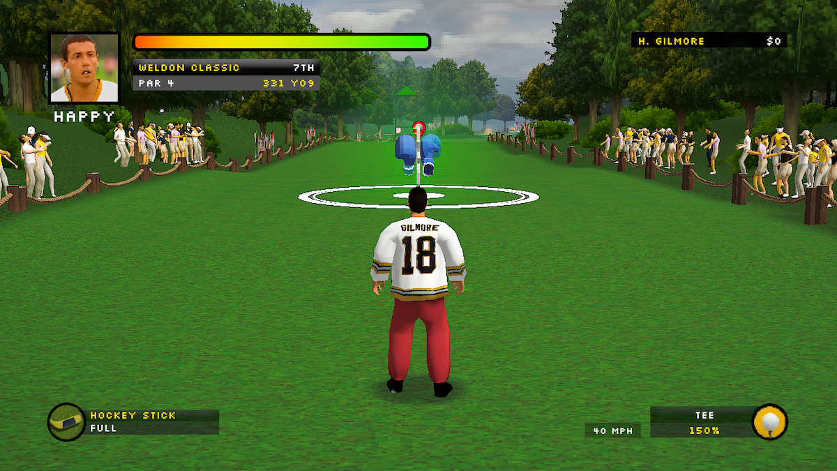 A screengrab from ‘Happy Gilmore: Golf Mayhem ’98 Demo’
