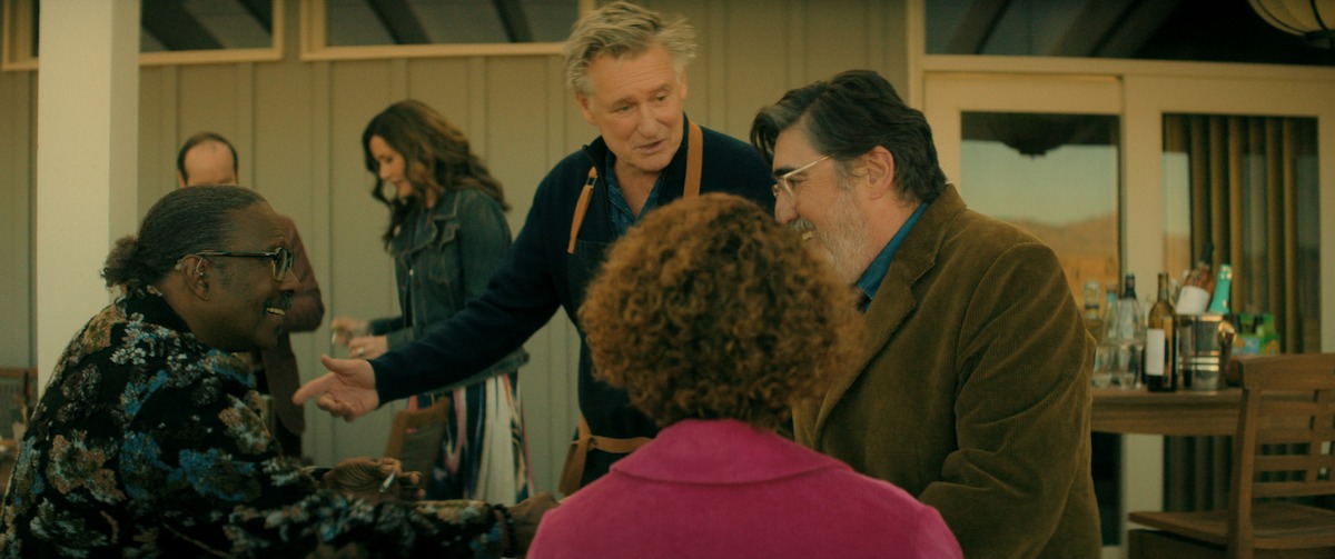 Clarke Peters as Art, Geena Davis as Renee, Bill Pullman as Jack, Alfre Woodard as Judy, Alfred Molina as Sam in ‘The Boroughs.’