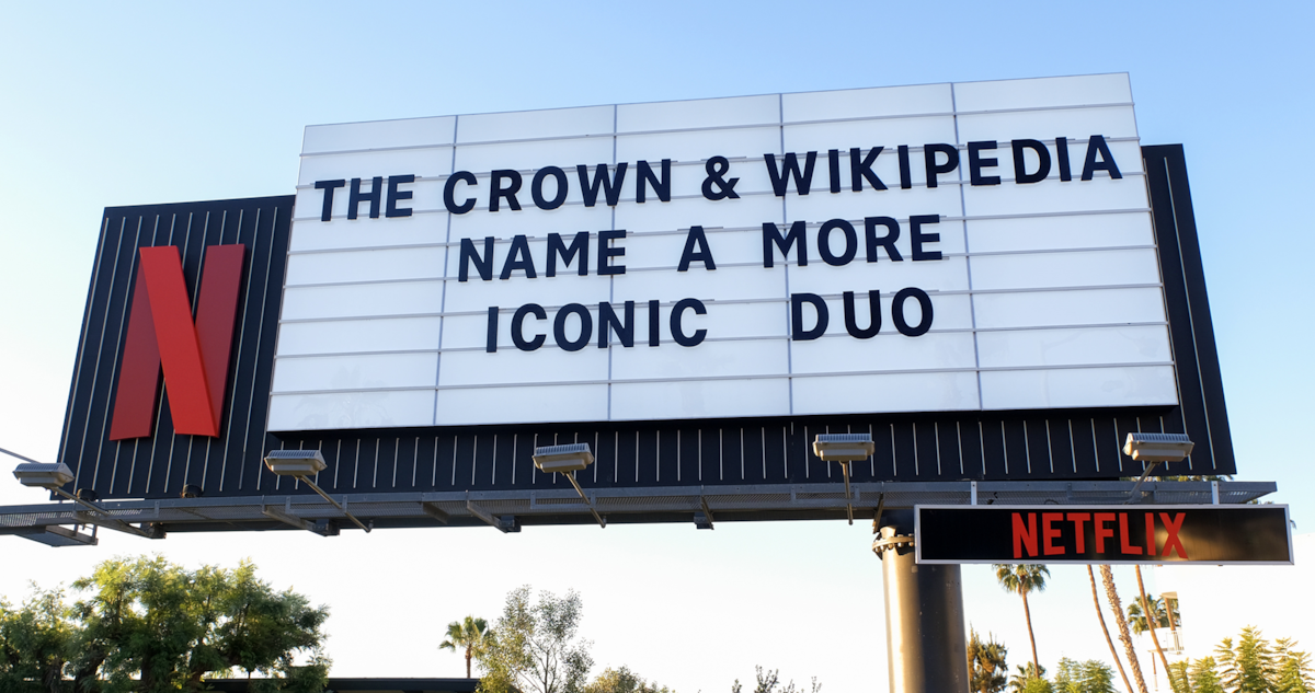 ‘The Crown’ Sunset marquee