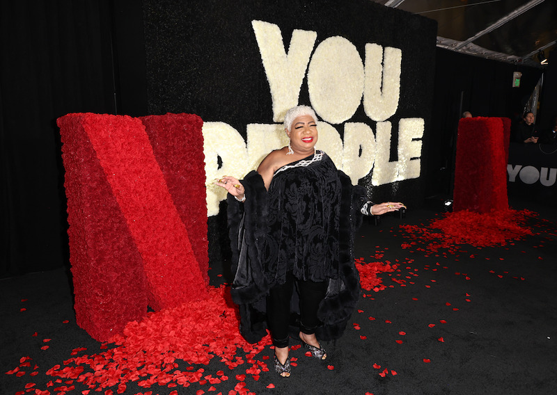 Comedian Luenell at the Los Angeles Premiere of "You People."
