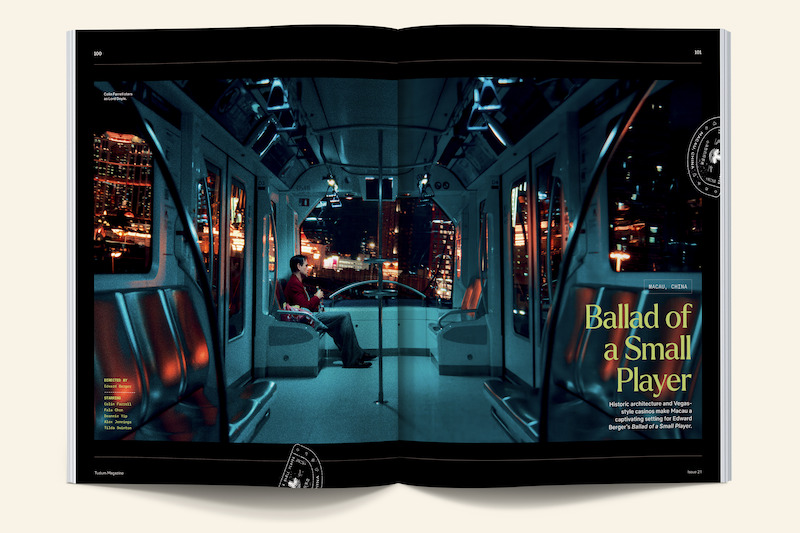 Issue spread of the locations of Ballad of a Small Player