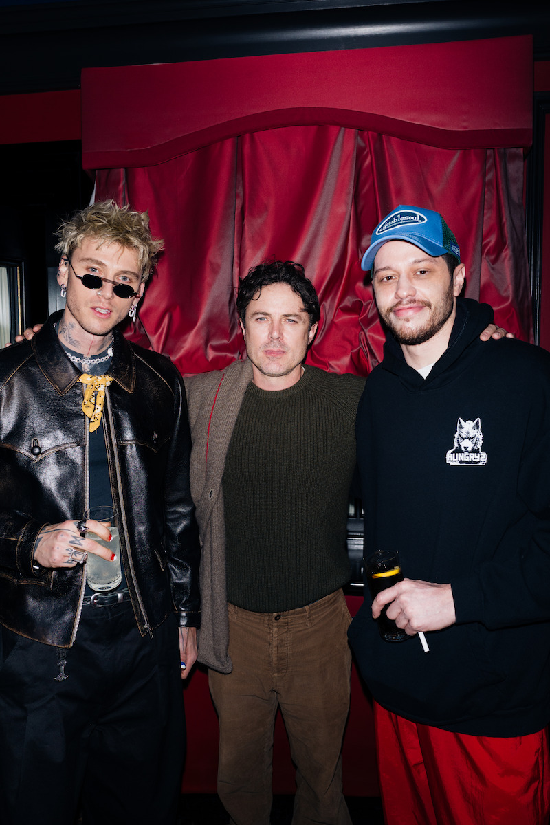 Colson Baker, Casey Affleck, and Pete Davidson
