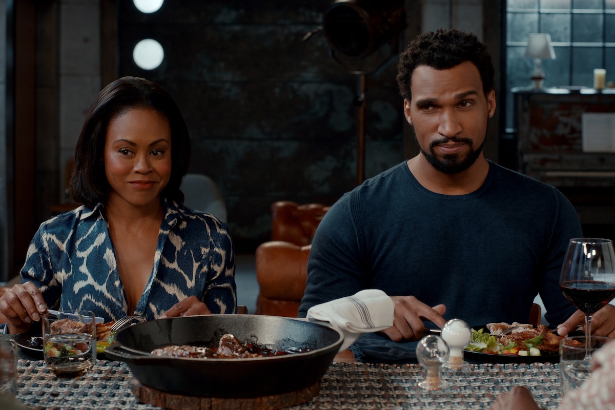 Vinessa Antoine as Simone, Nathan Mitchell as Zion Miller in ‘Ginny & Georgia’ Season 3