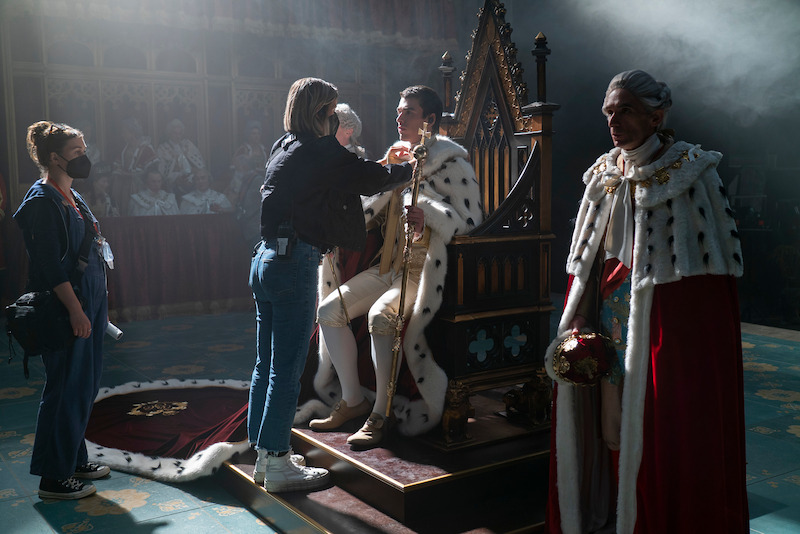 Corey Mylchreest as Young King George