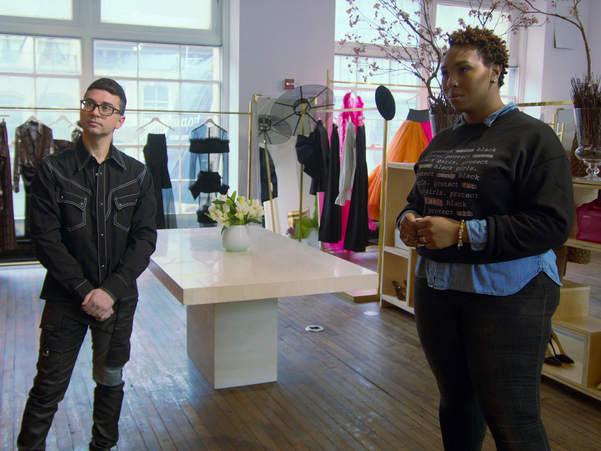 Christian Siriano and Nala Toussaint