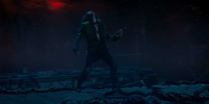 Quinn as Eddie in Stranger Things Season 4, Volume 2. - See Over 100 Photos From ‘Stranger Things’ Season 4 Volume 2