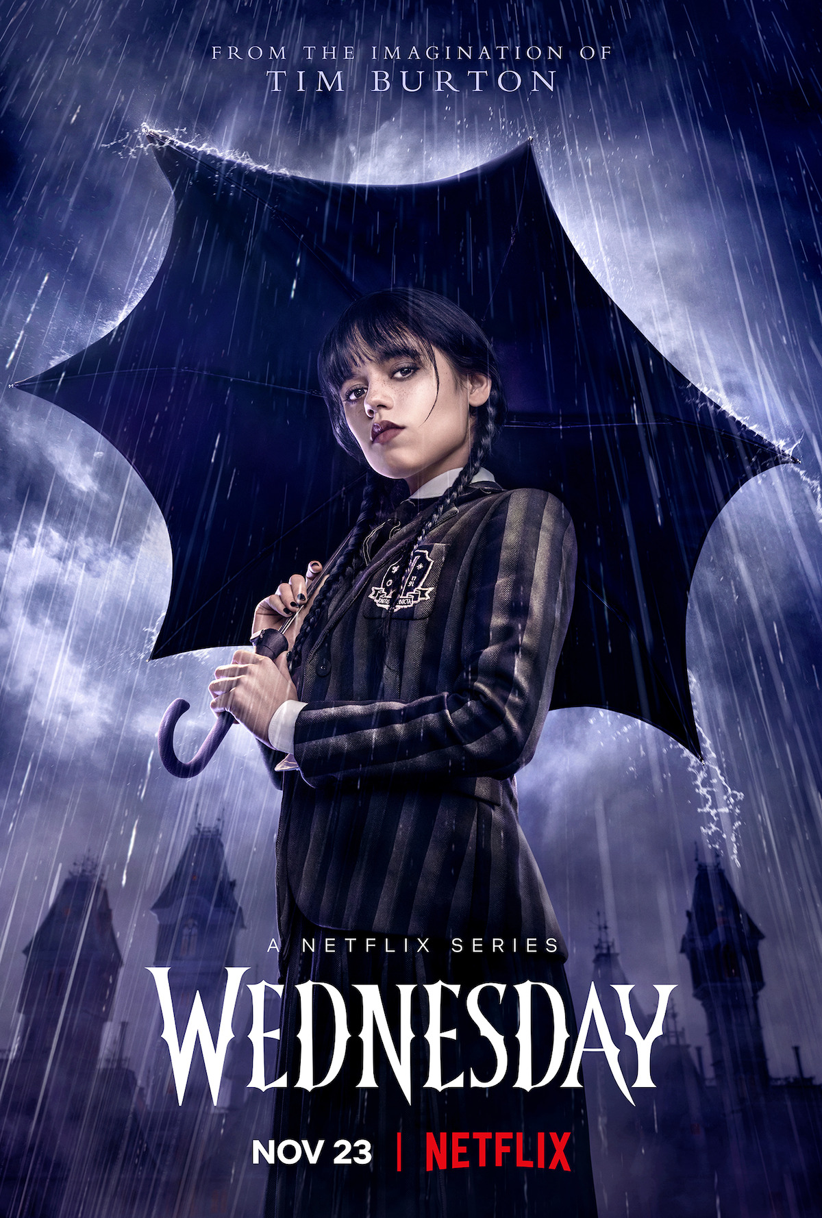 Win 'Wednesday' Signed Poster From Jenna Ortega and Cast - Netflix Tudum
