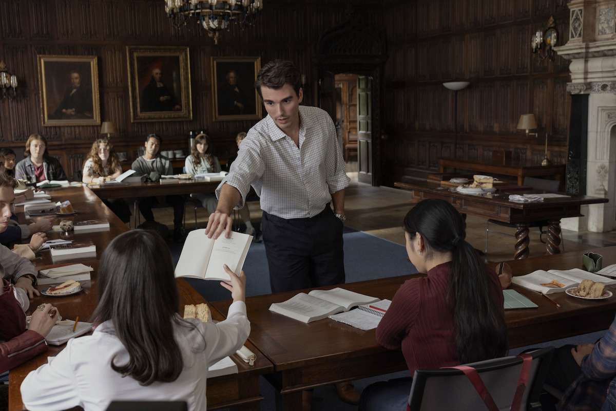 Corey Mylchreest as Jamie in ‘My Oxford Year’