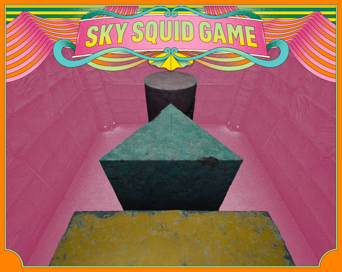 The Sky Squid Game set