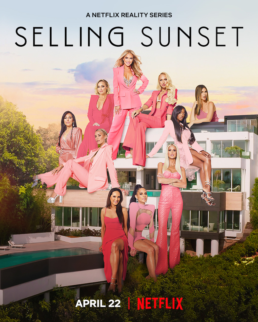 Il trailer della quinta stagione di "Selling Sunset" è arrivato