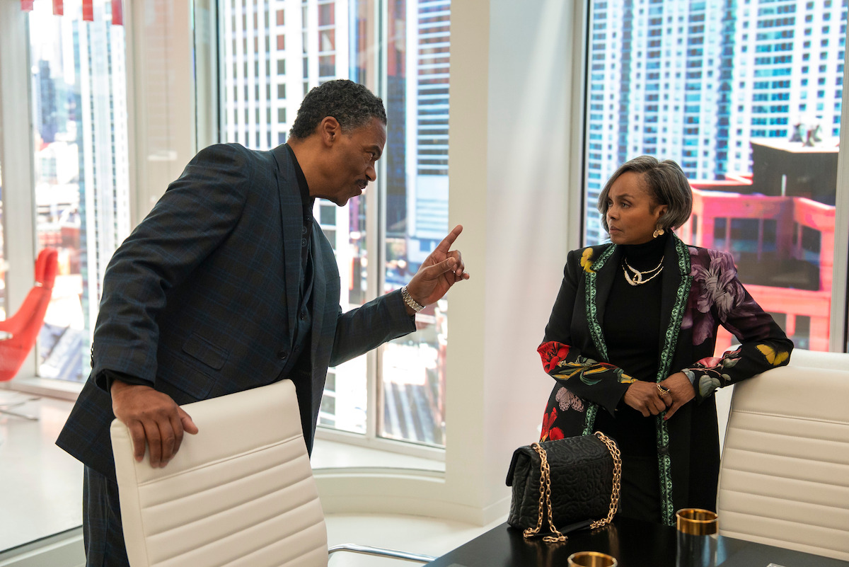 Richard Lawson as Norman, Debbi Morgan as Olivia in ‘Beauty In Black’ Season 2
