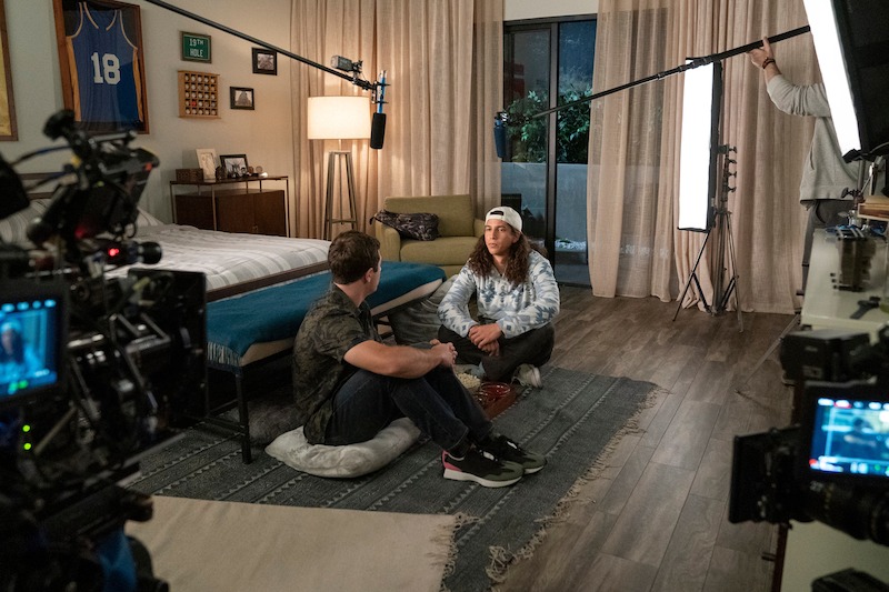 Jaren Lewison as Ben Gross and Benjamin Norris as Trent