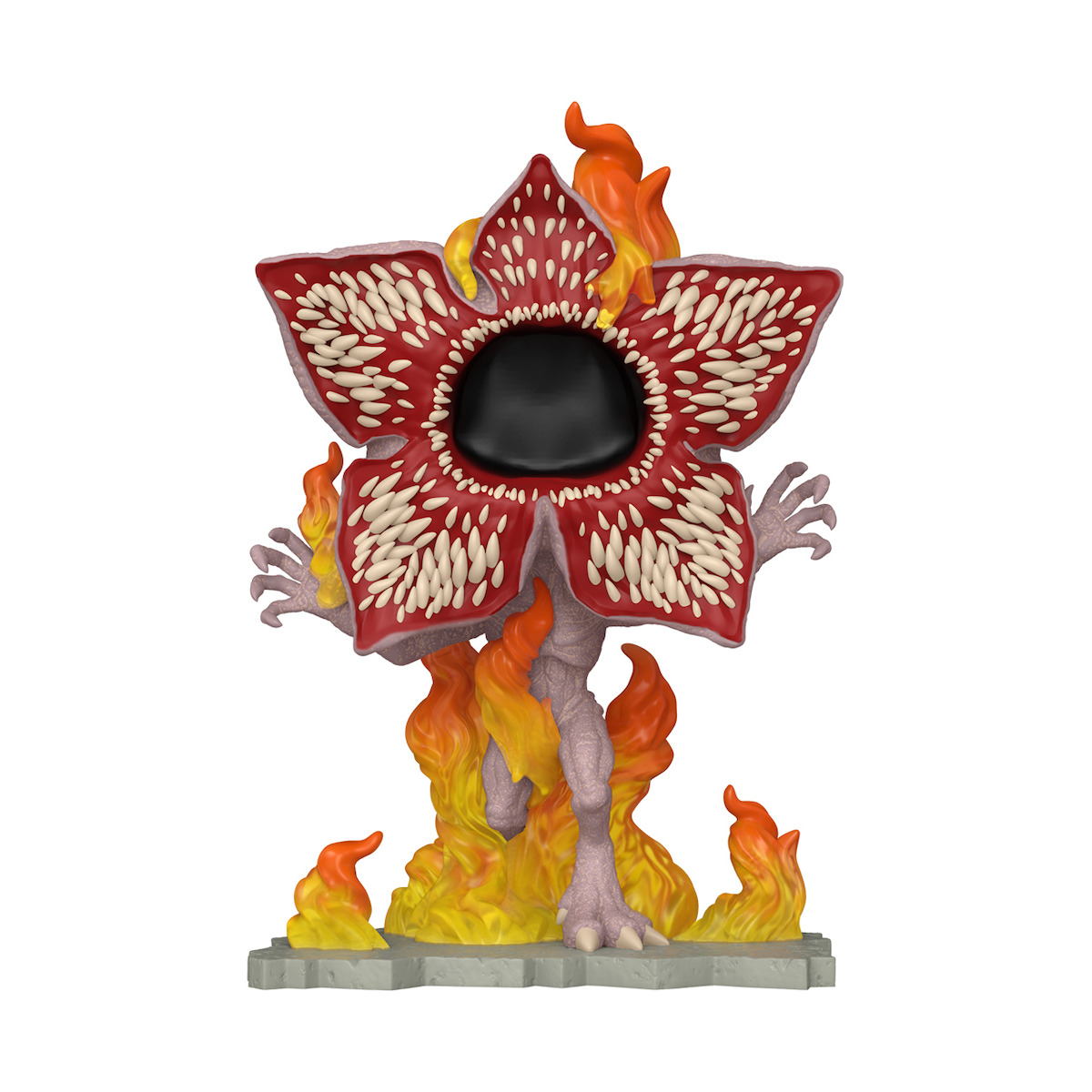 Stranger Things Exclusive Demogorgon On Fire Funko Pop! Premium Figure
