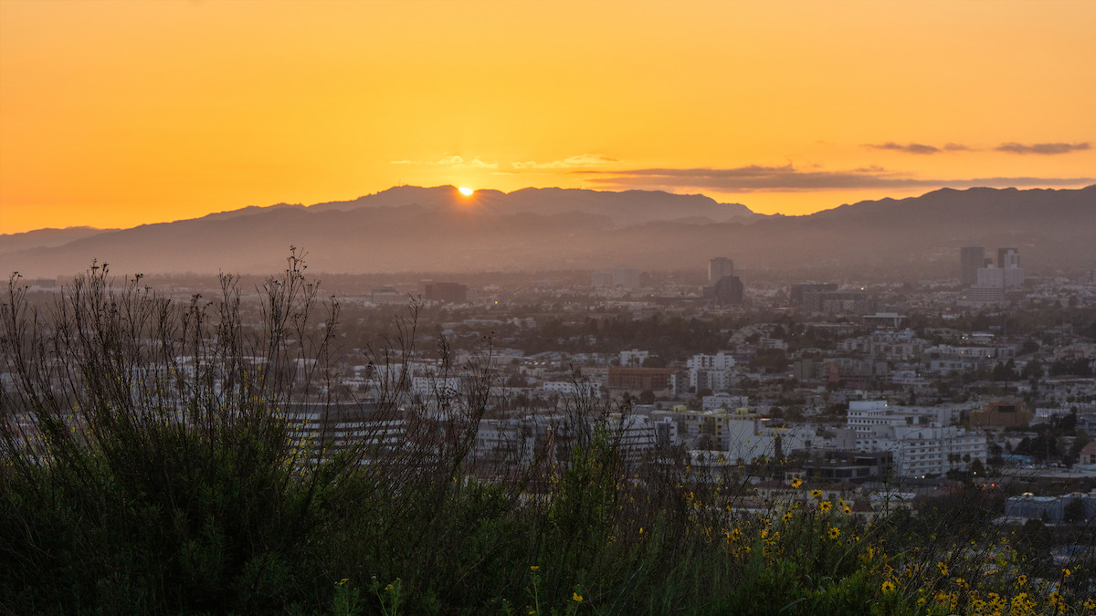 Sunset in LA
