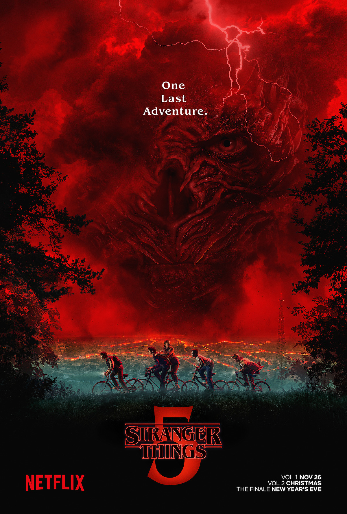 Afiche oficial Stranger Things 5