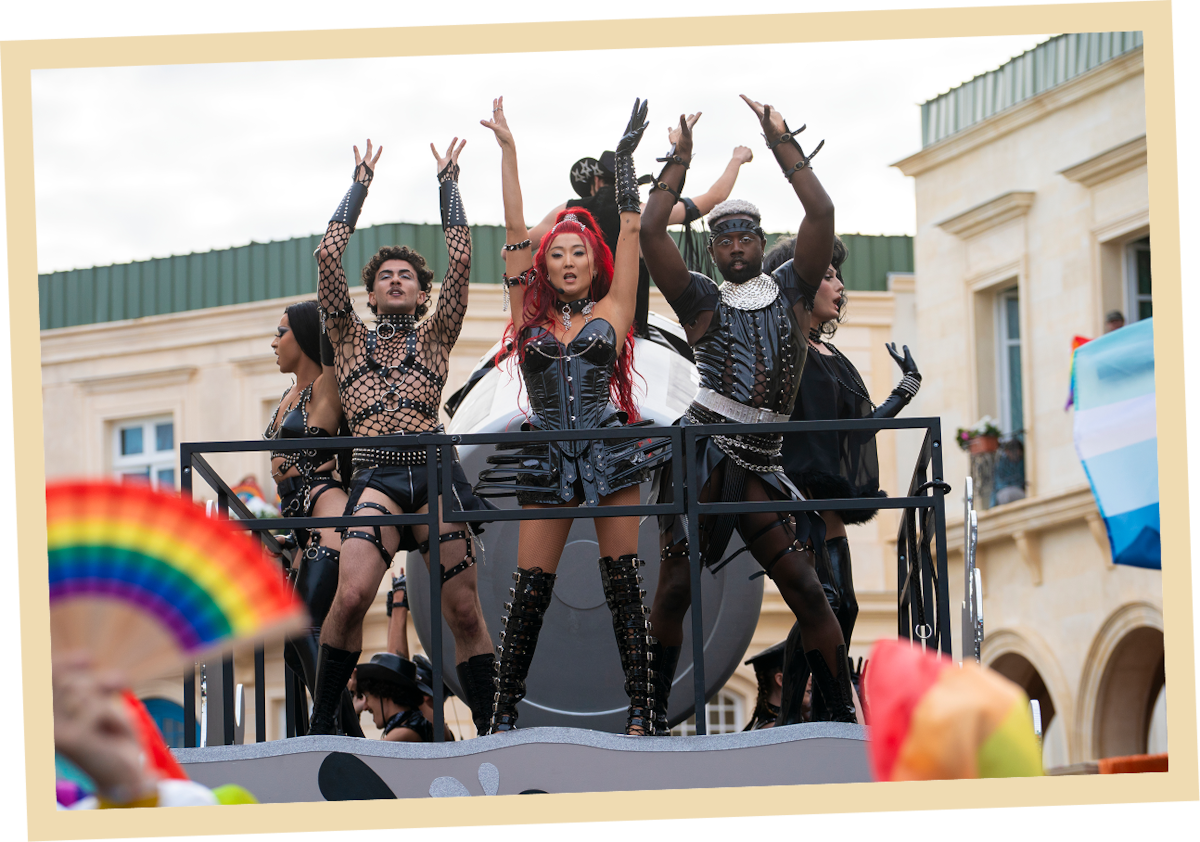 Ashley Park as Mindy in ‘Emily in Paris’ Season 5.