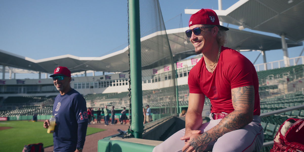 Alex Cora and Jarren Duran