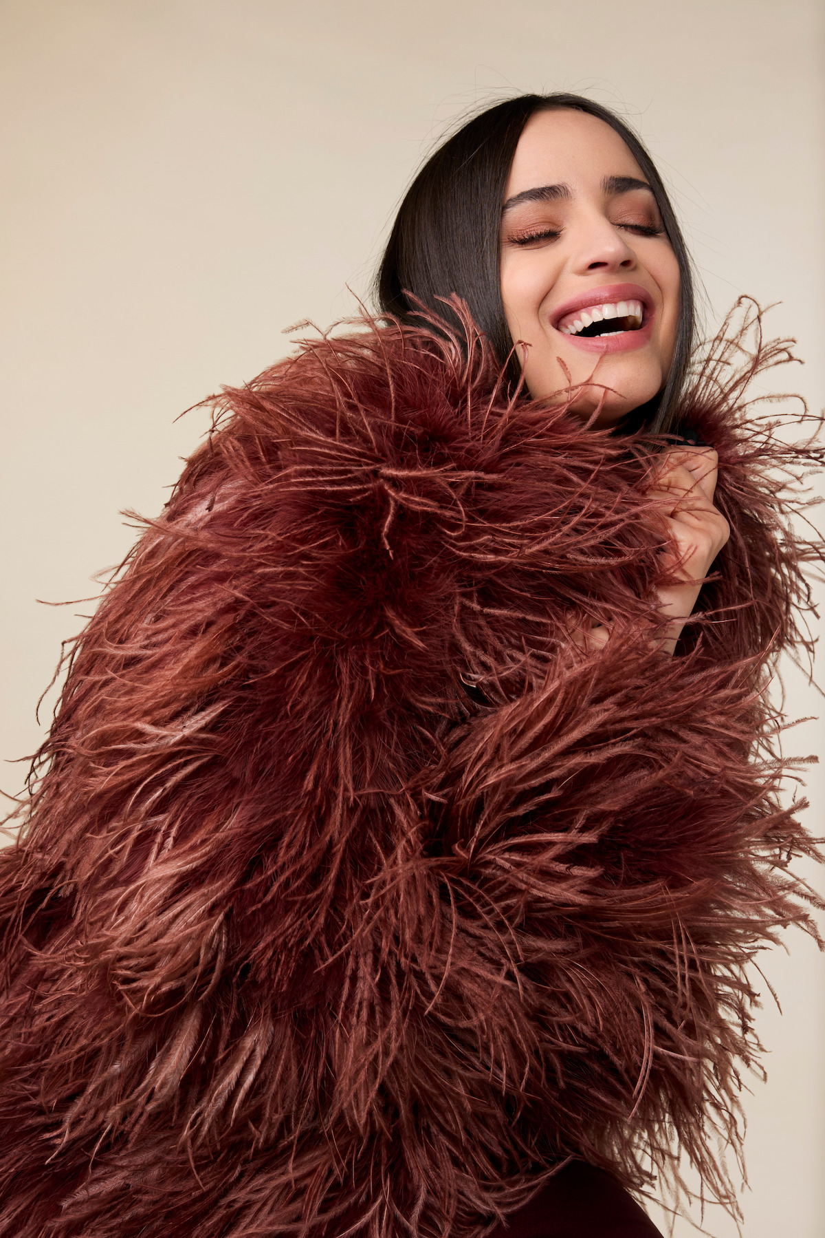 Glam photo of Sofia Carson.