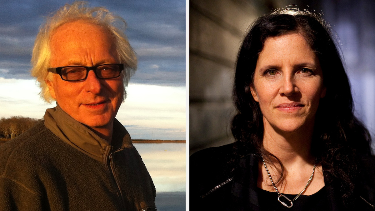 Filmmakers Laura Poitras and Mark Obenhaus