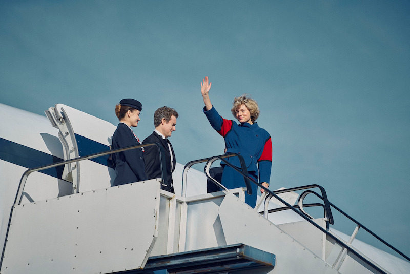 Blue and Red Tracksuit