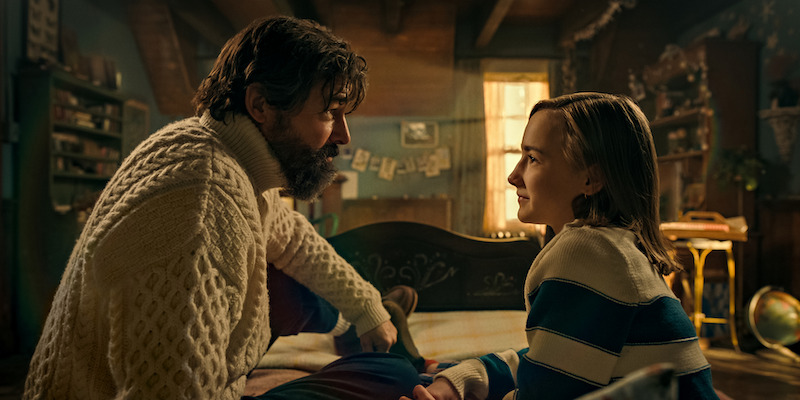 Peter (Kyle Chandler), Nemo (Barkley) - Dream About Jason Momoa in the ‘Slumberland’ First Look Photos
