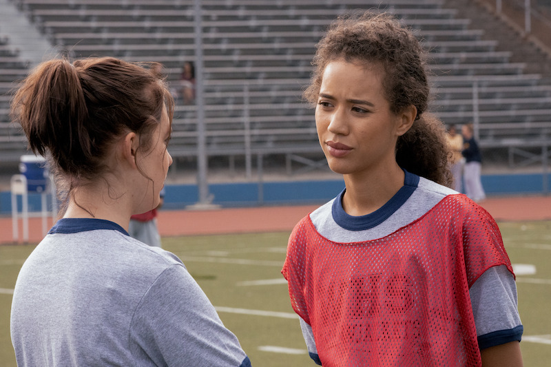 Jasmin Savoy Brown as Taissa Turner in 'Yellowjackets: Season 1'.
