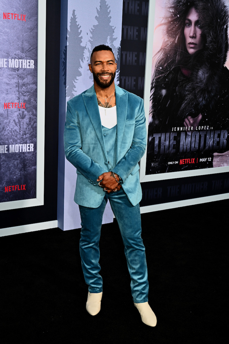 Omari Hardwick at 'The Mother' premiere.