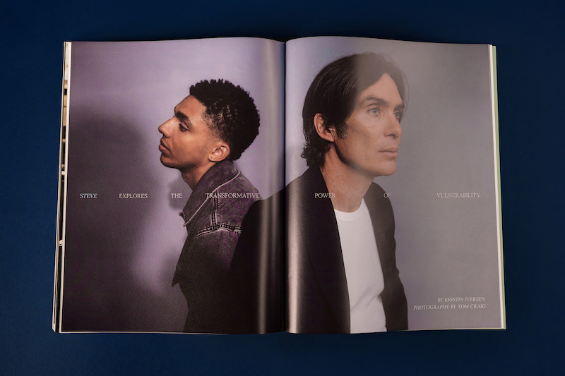 Spread from Tudum Magazine - Steve Feature