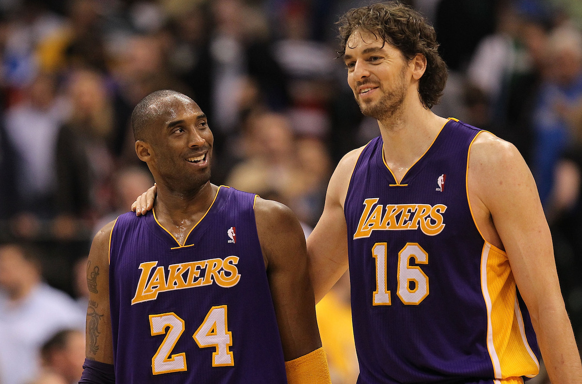 Lakers Nation on X: VIDEO: Kobe Bryant reminds trash-talker of his five championship  rings.   / X
